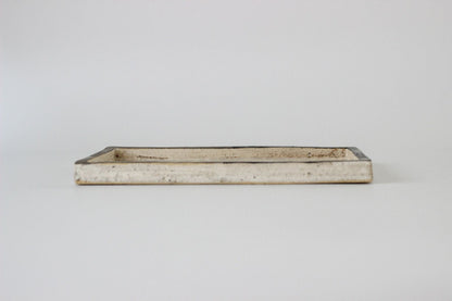 長方プレート /黒銀