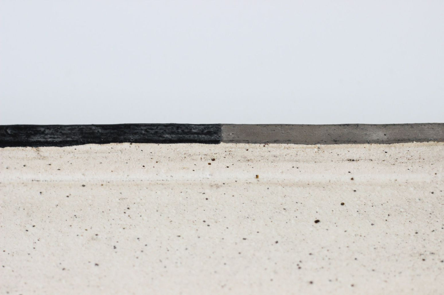 長方プレート /黒銀