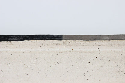 長方プレート /黒銀